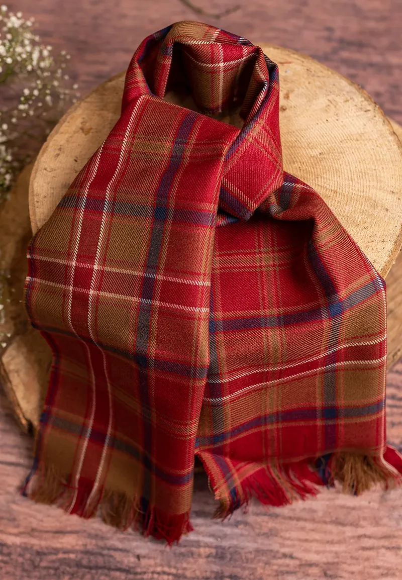 The Dalriada tartan — hand-sewn into every Lords of Lorne Subject
