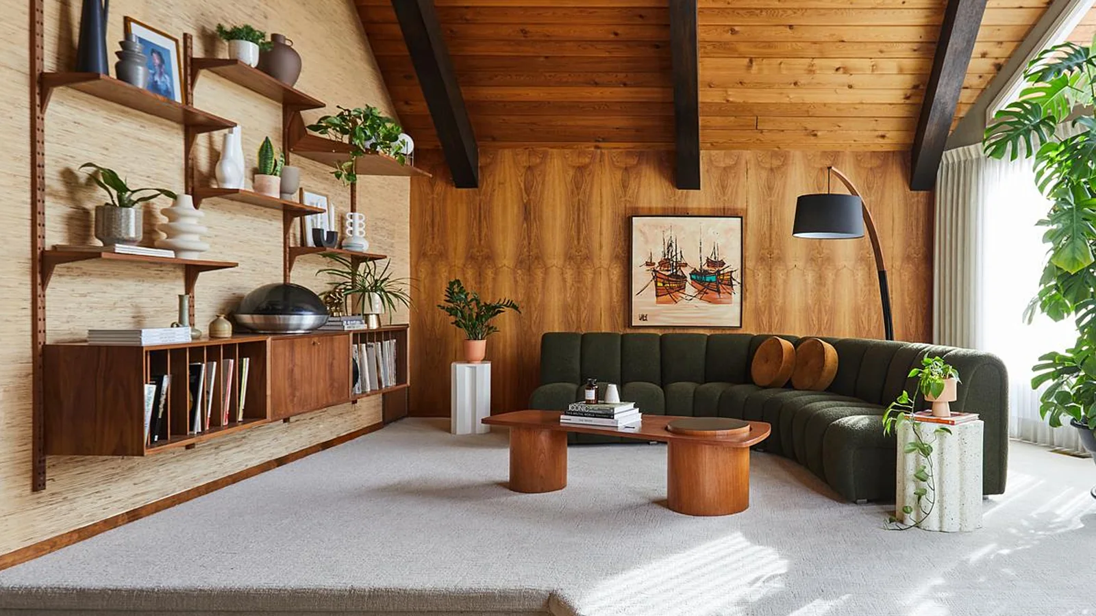 Mid-century modern living room — Lords of Lorne, Ketchum Idaho
